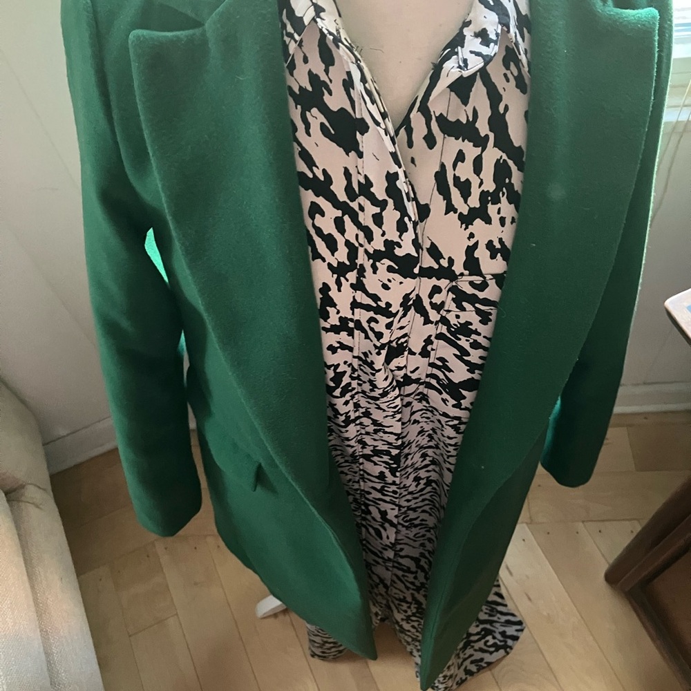New Look Green Trench Coat